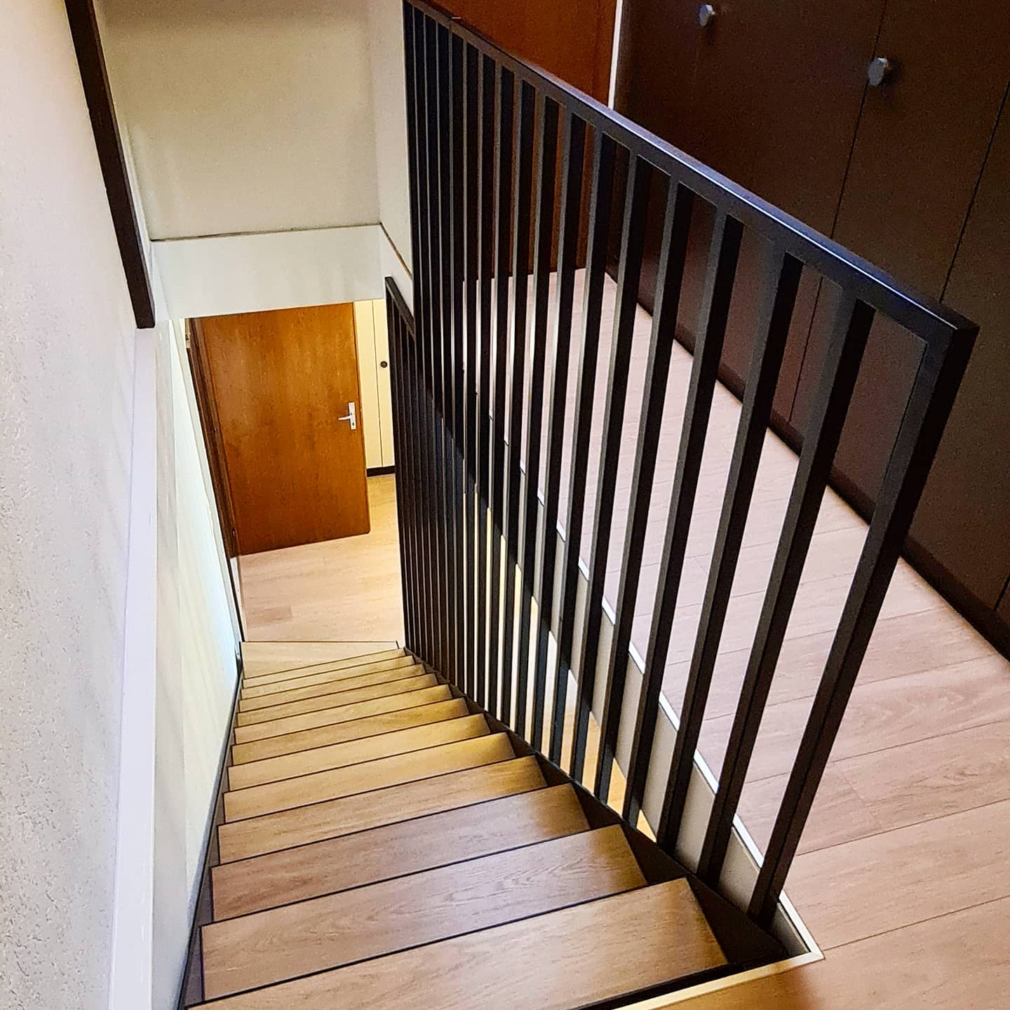 Escalier bois métal sur mesure 